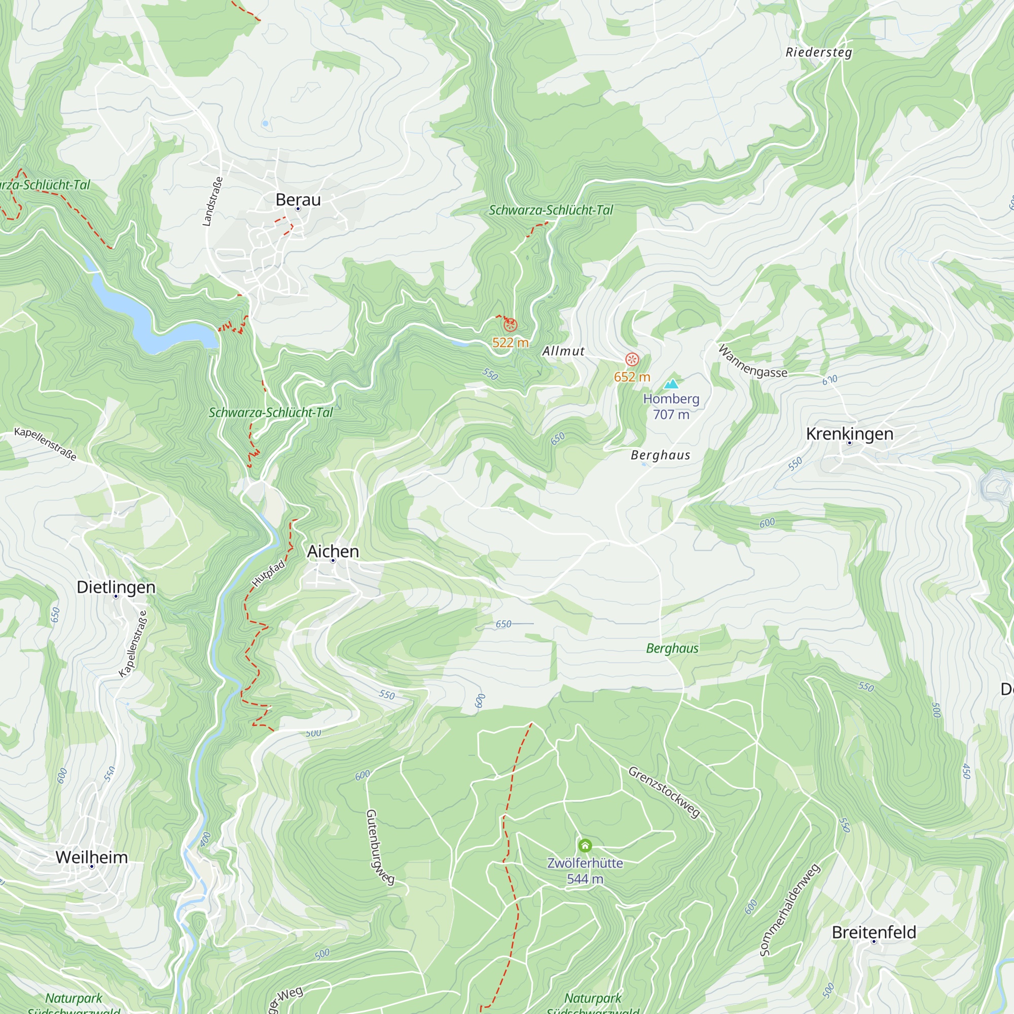 Alpenblickhütte map