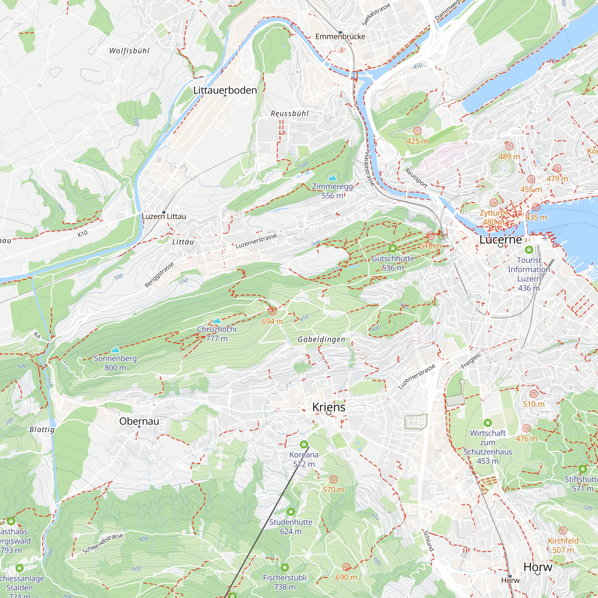 Villa Perseveranza map