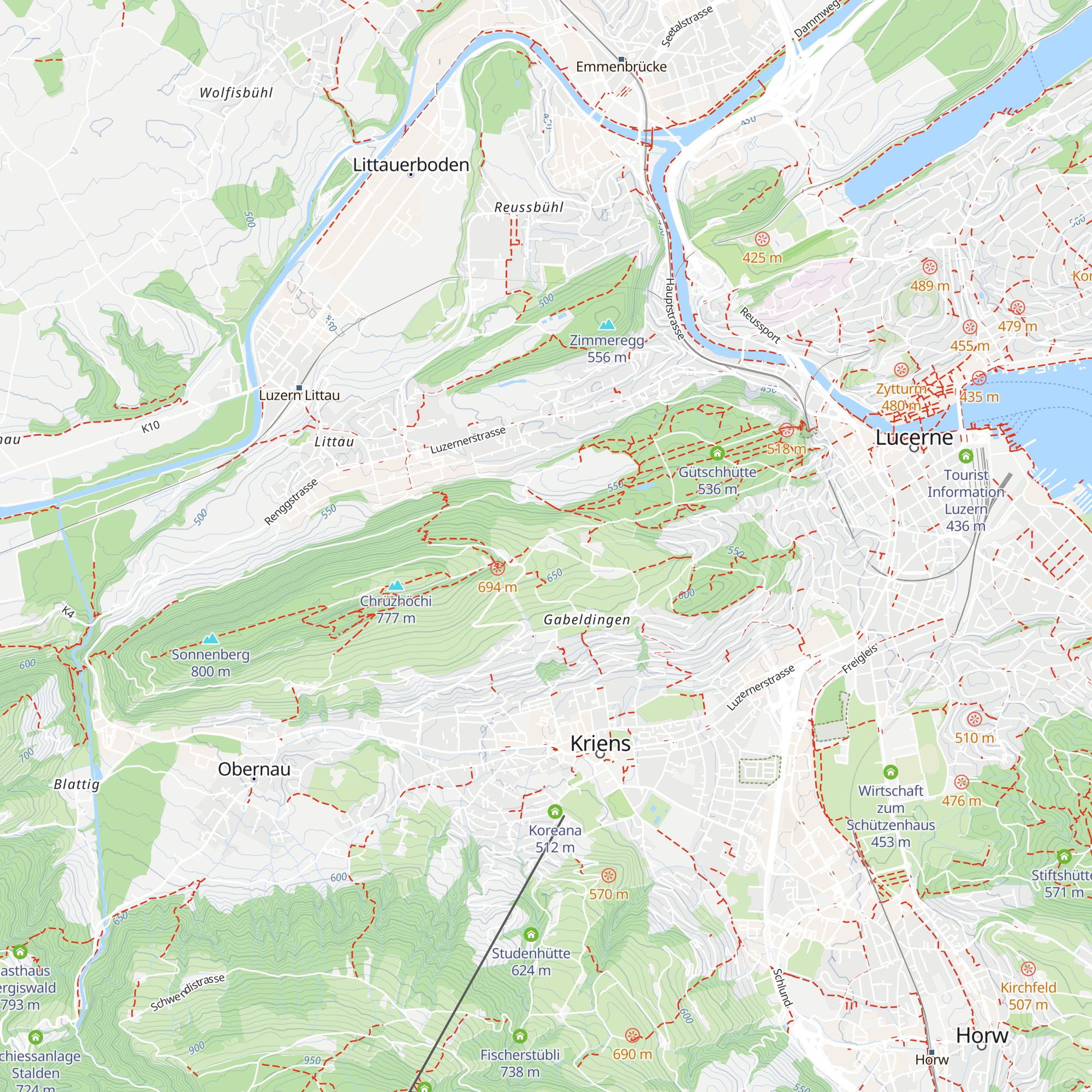 Villa Perseveranza map