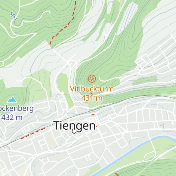 Map of Sängerhütte Chorgemeinschaft Tiengen 1852 e.V.