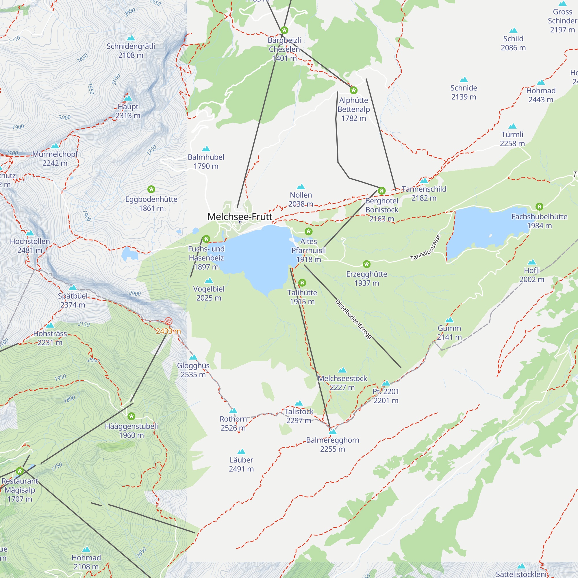 Käppelihütte map