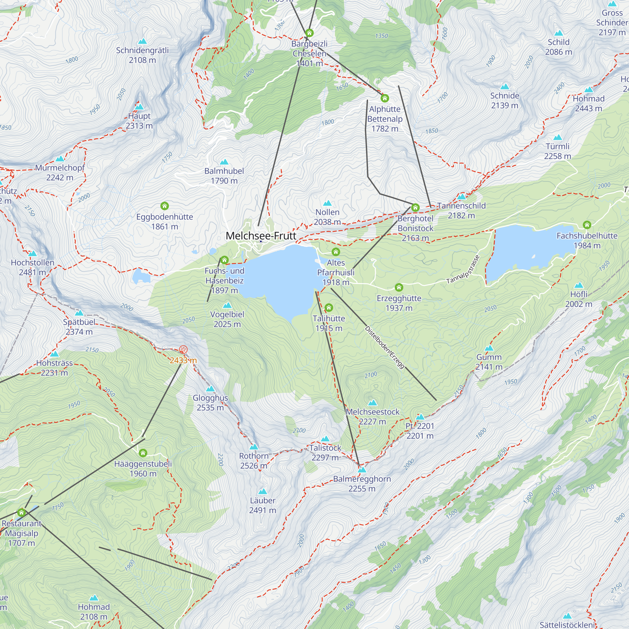 Käppelihütte map