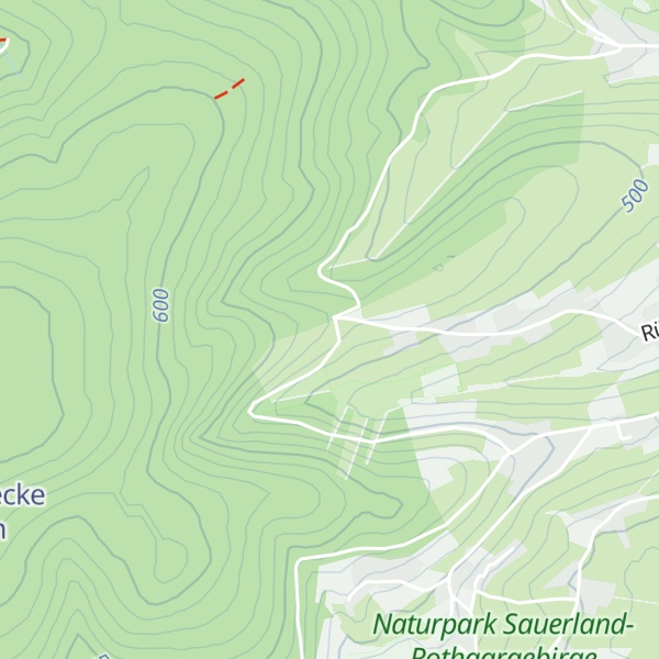 Map of Skihütte Rückershausen