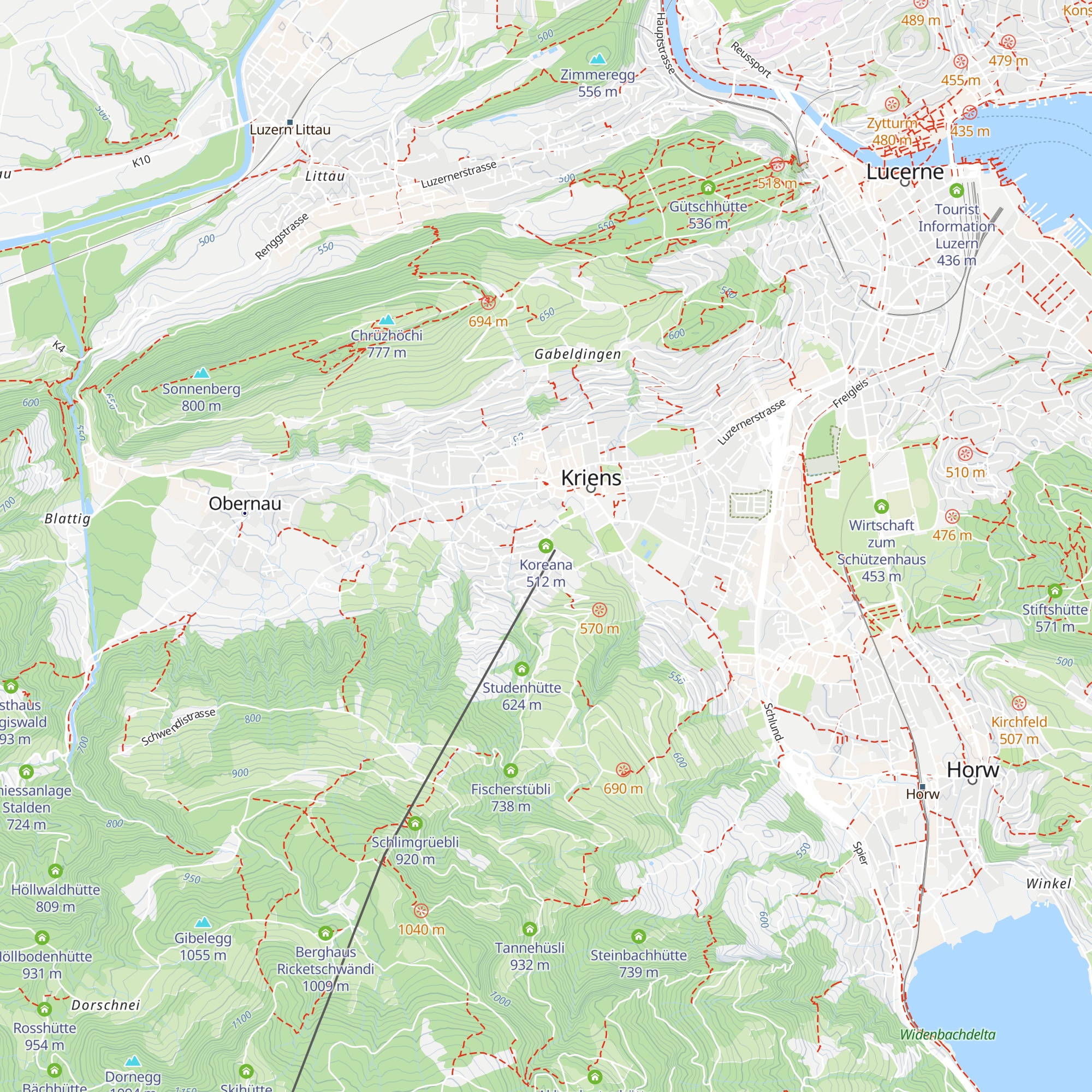 Koreana map