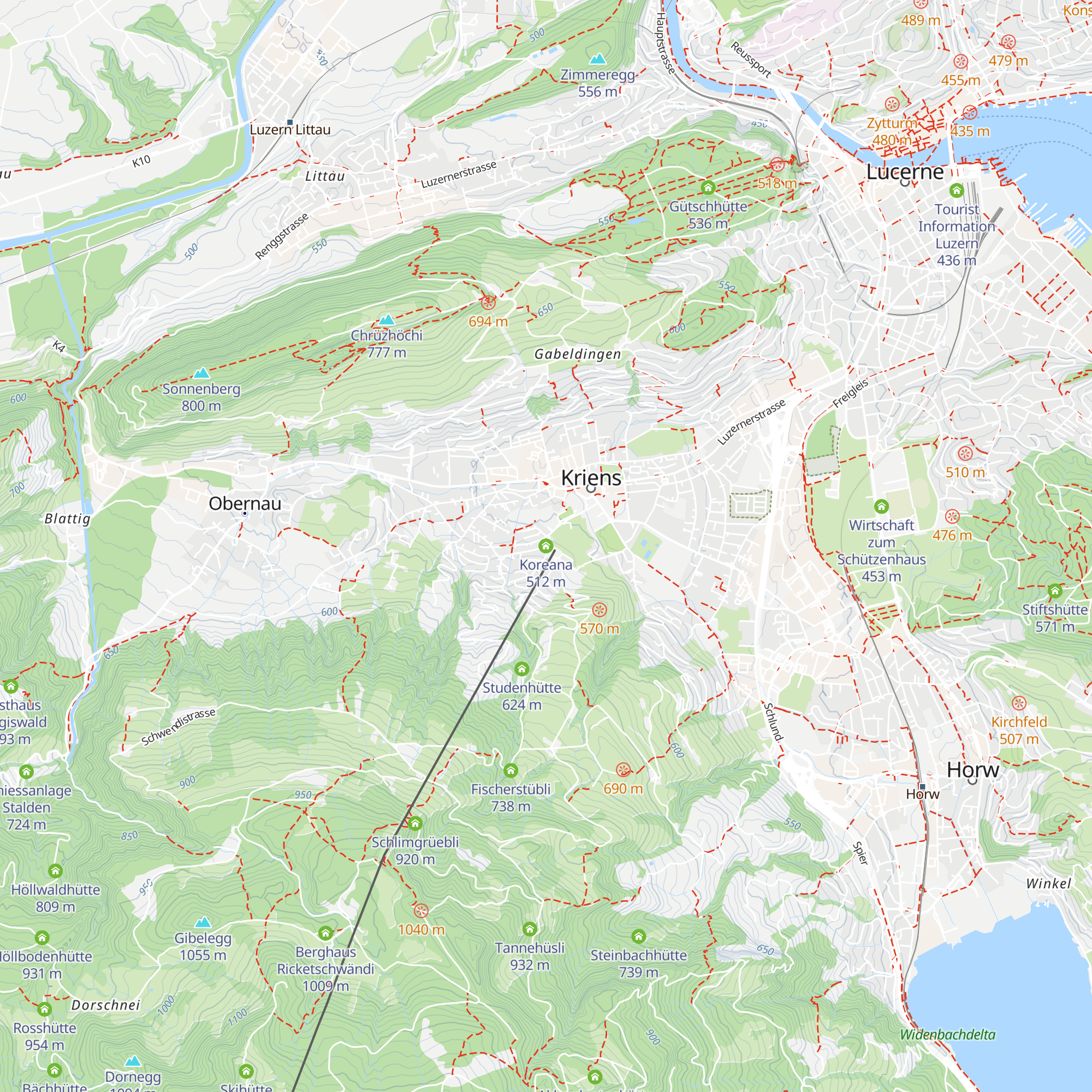 Koreana map