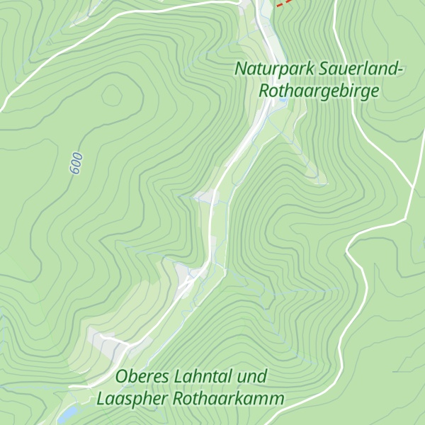 Map of Waldhäuschen Glashütte