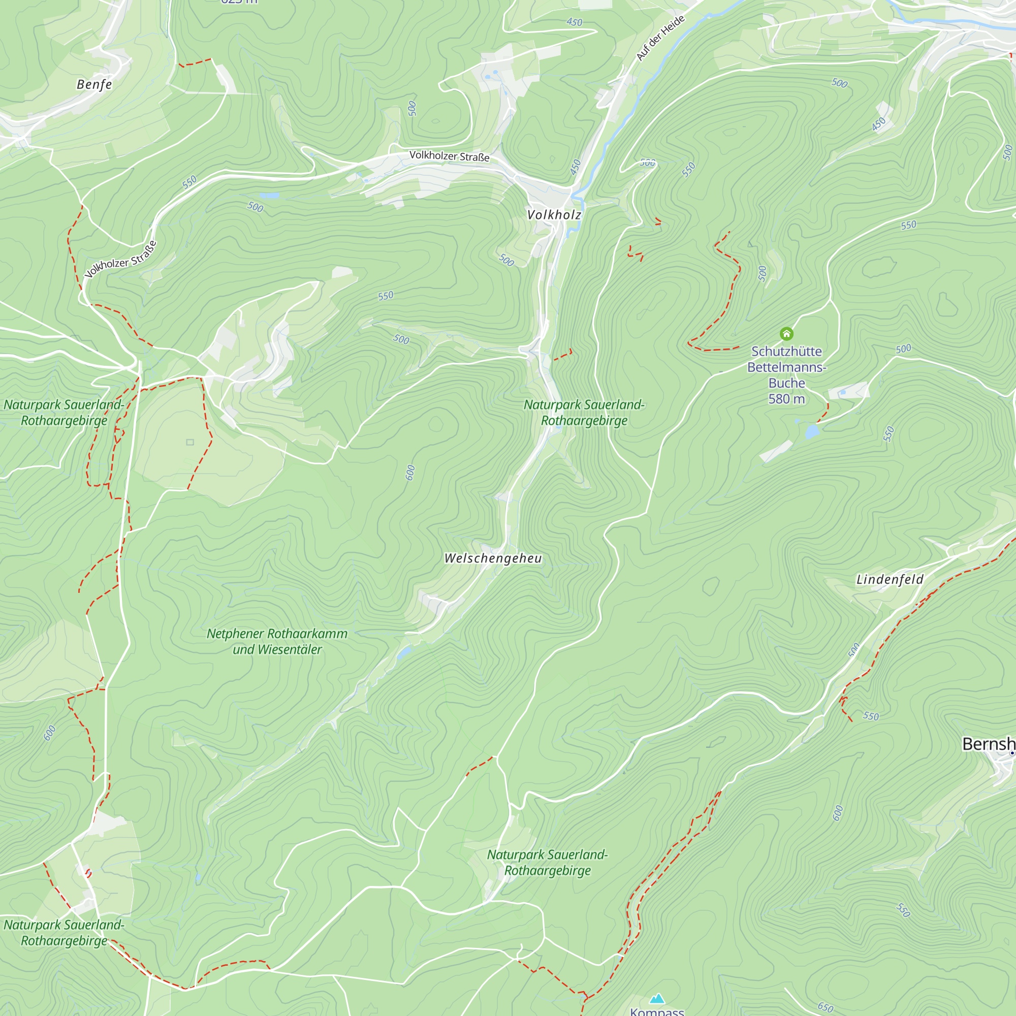 Waldhäuschen Glashütte map