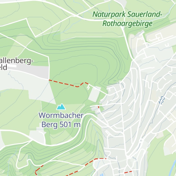 Map of Oberstadthütte