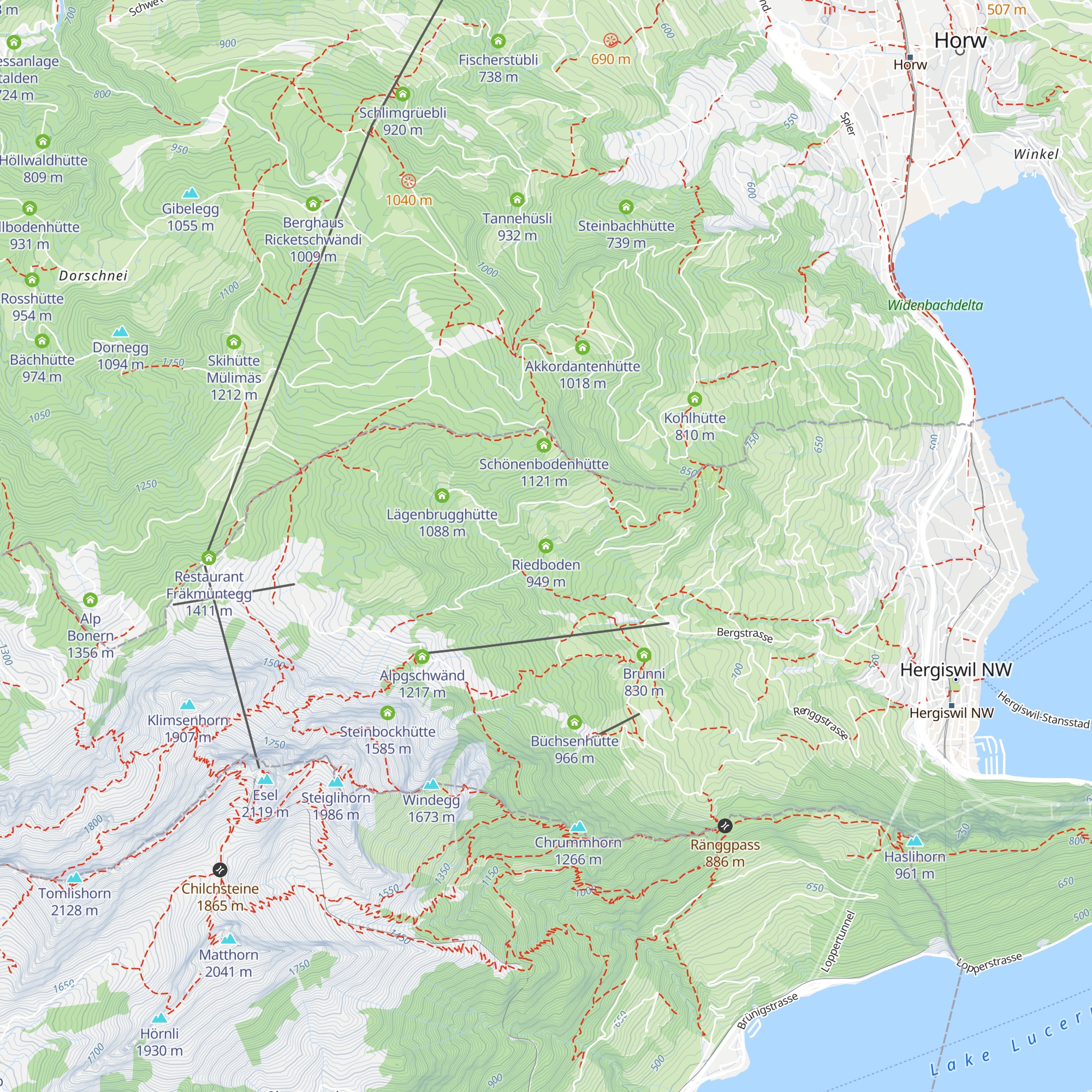 Riedboden map