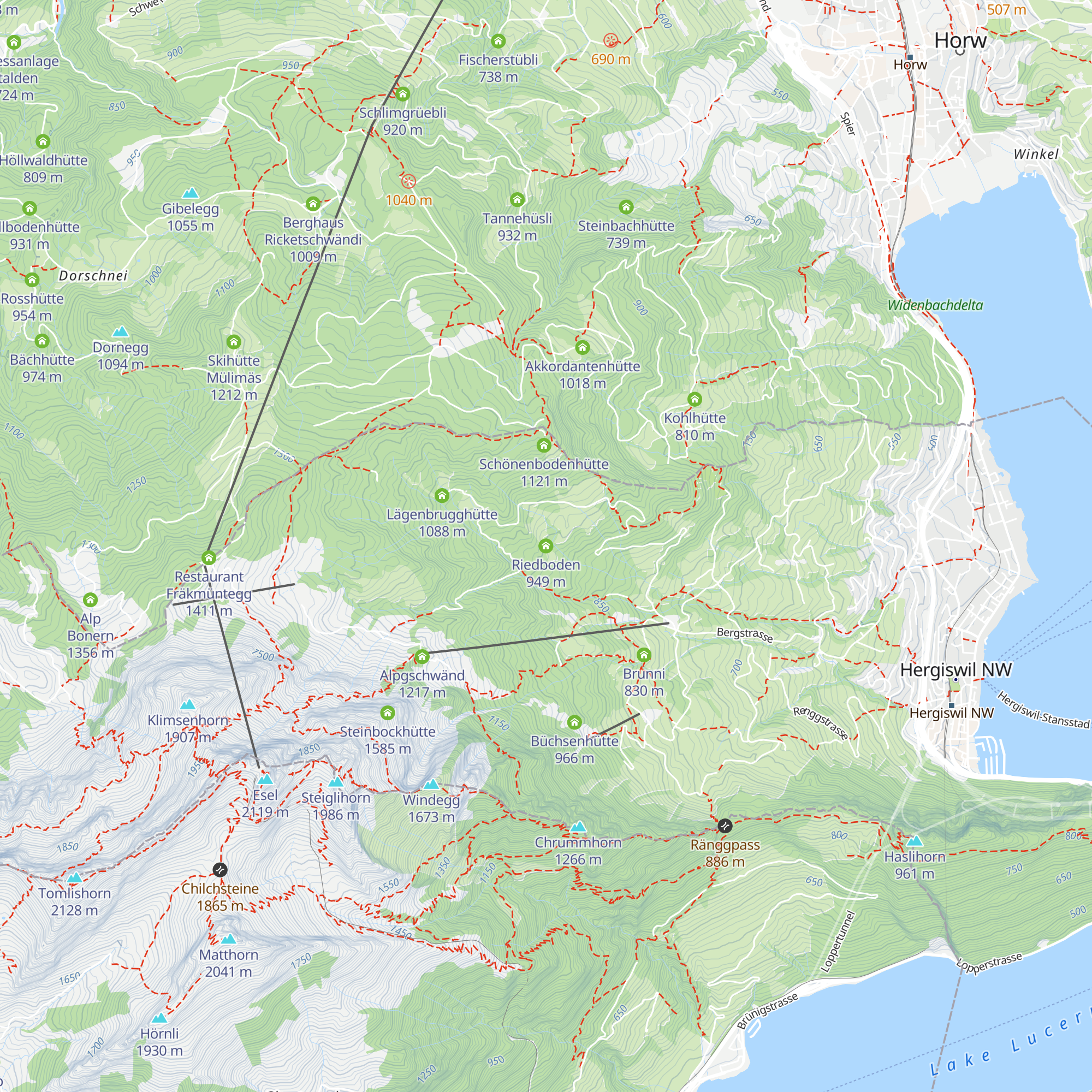 Riedboden map