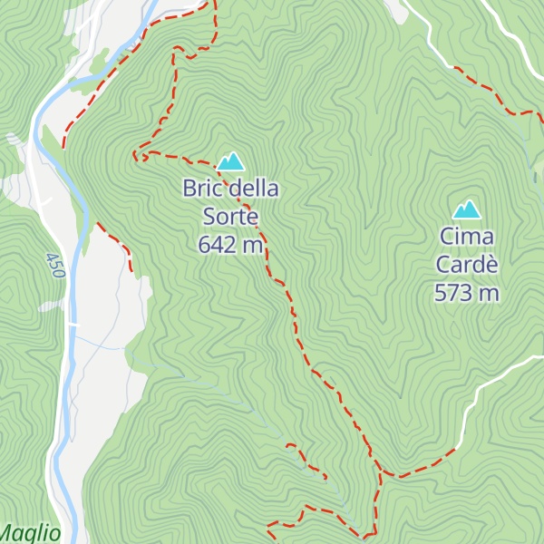 Map of Bric Armenga