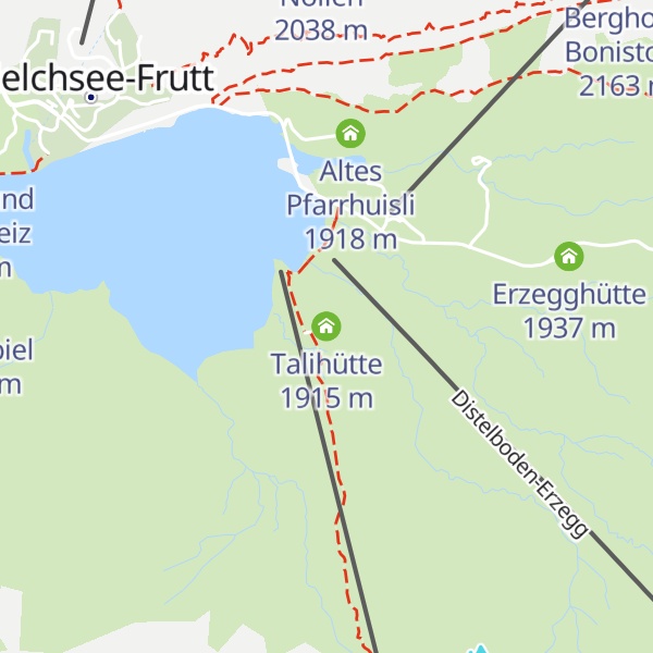 Map of Talihütte