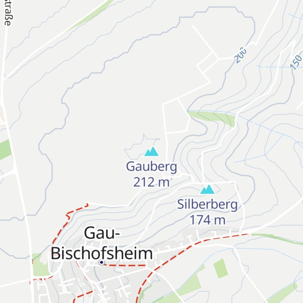 Map of Gauberg