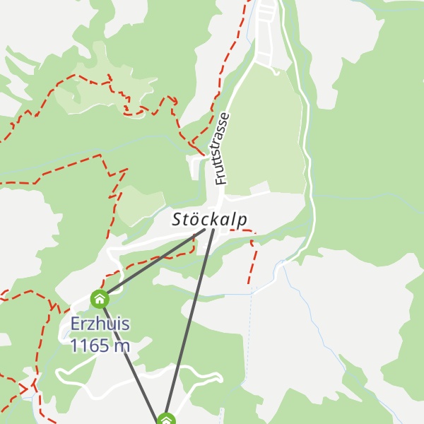 Map of Waldhaus Stöckalp