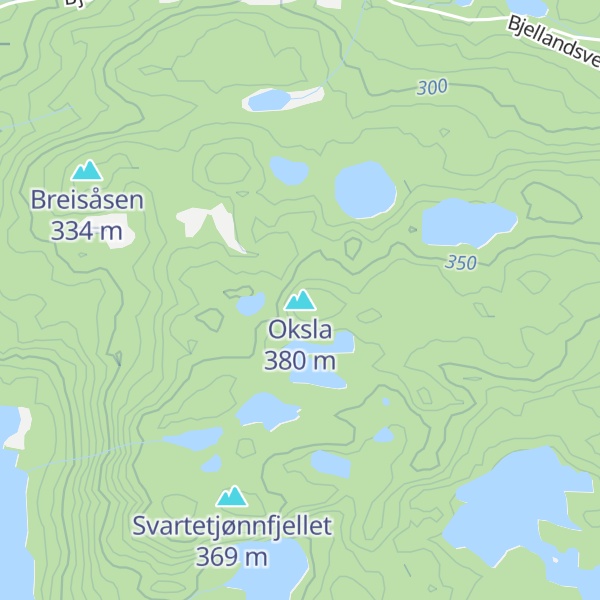 Map of Oksla