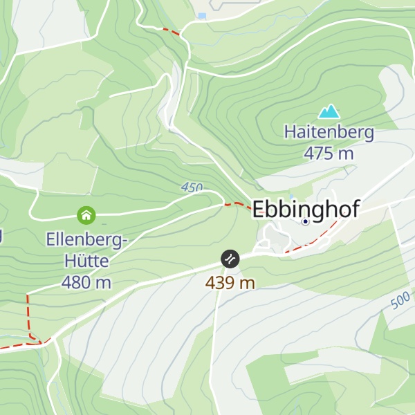 Map of Soester Totenweg Hütte