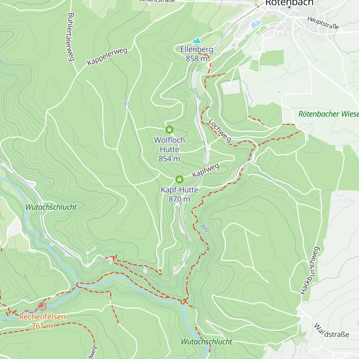 Kapf-Hütte map