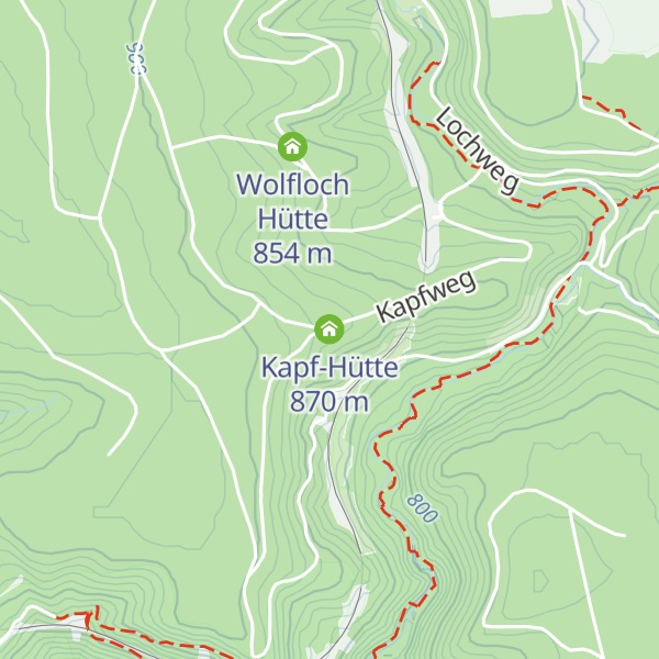 Map of Kapf-Hütte