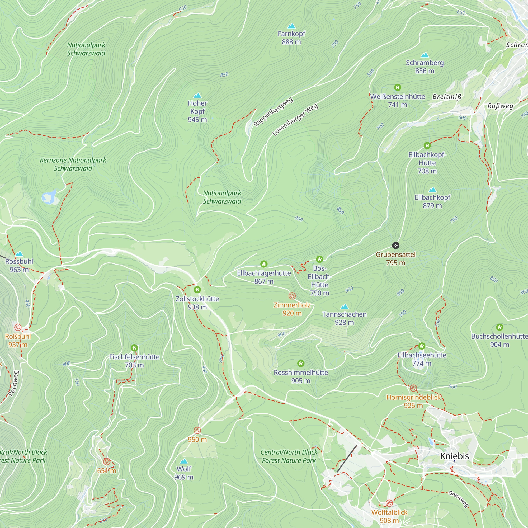 Ellbachlägerhütte map
