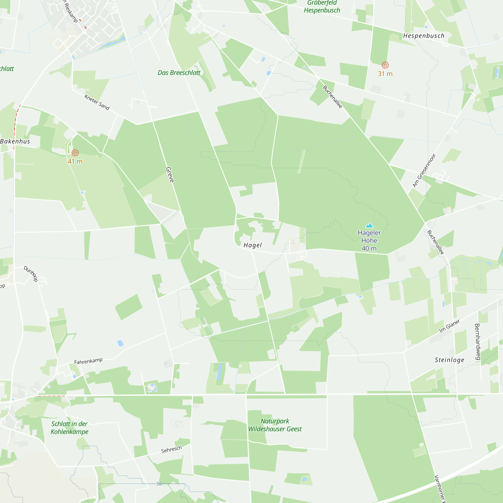 Hageler Hütte map
