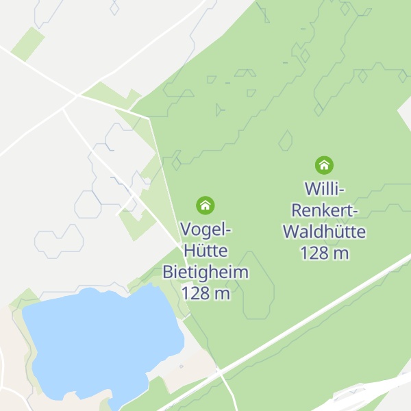 Map of Vogel-Hütte Bietigheim