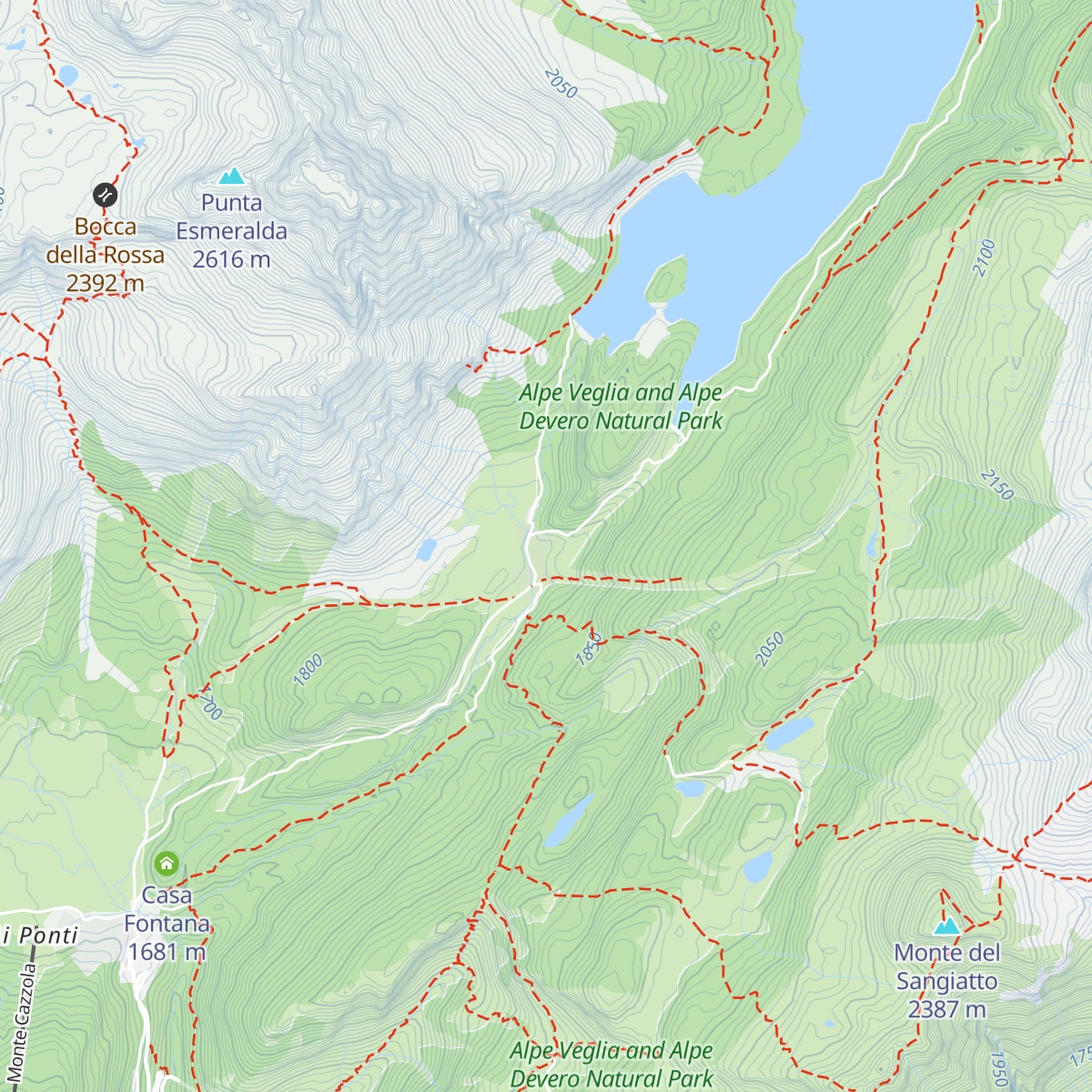 Agriturismo Alpe Crampiolo map