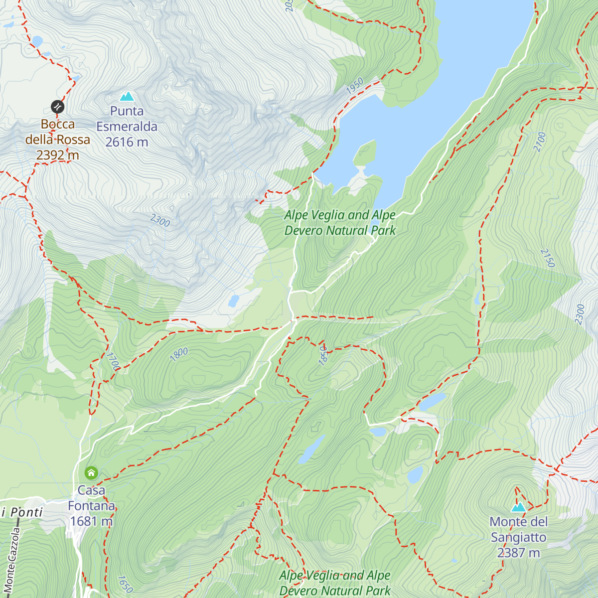 Agriturismo Alpe Crampiolo map