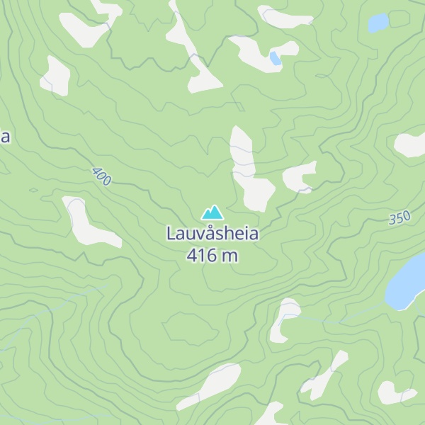 Map of Lauvåsheia