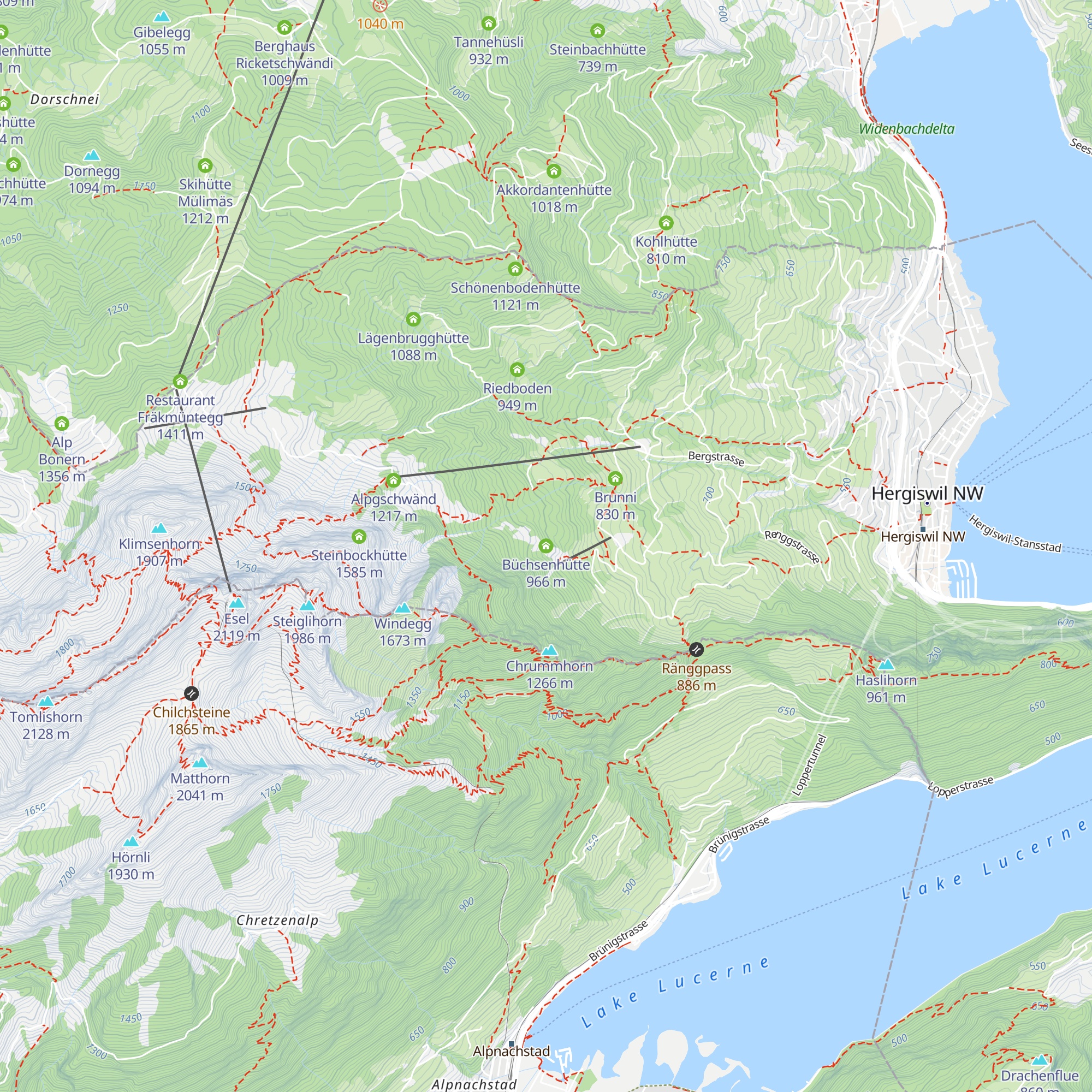 Büchsenhütte map