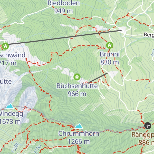 Map of Büchsenhütte