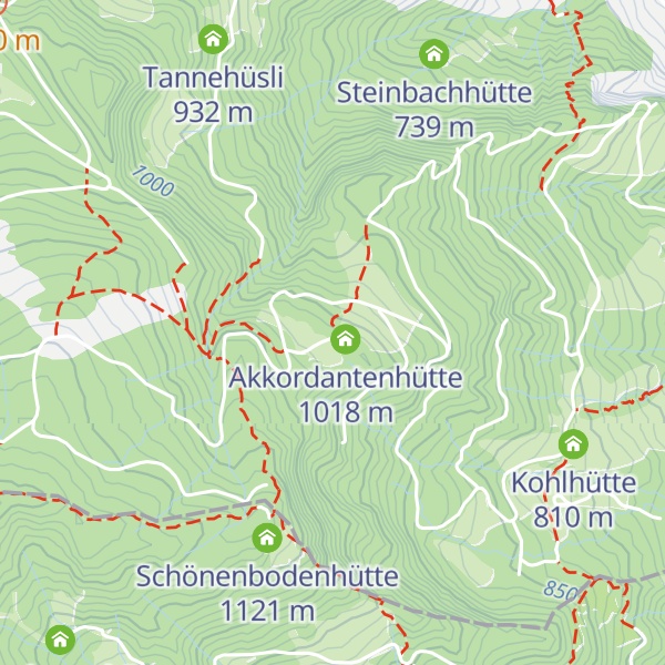 Map of Buholzerschwändihütte