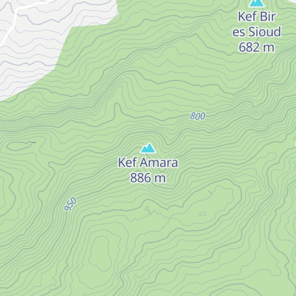 Map of Kef Amara