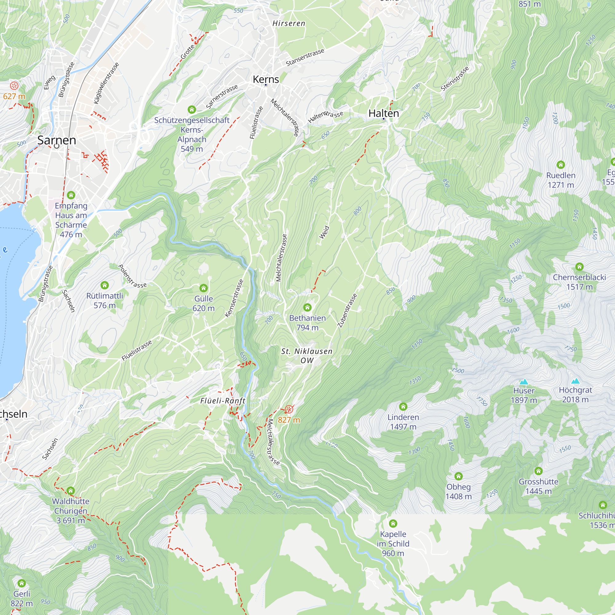 Bethanien map