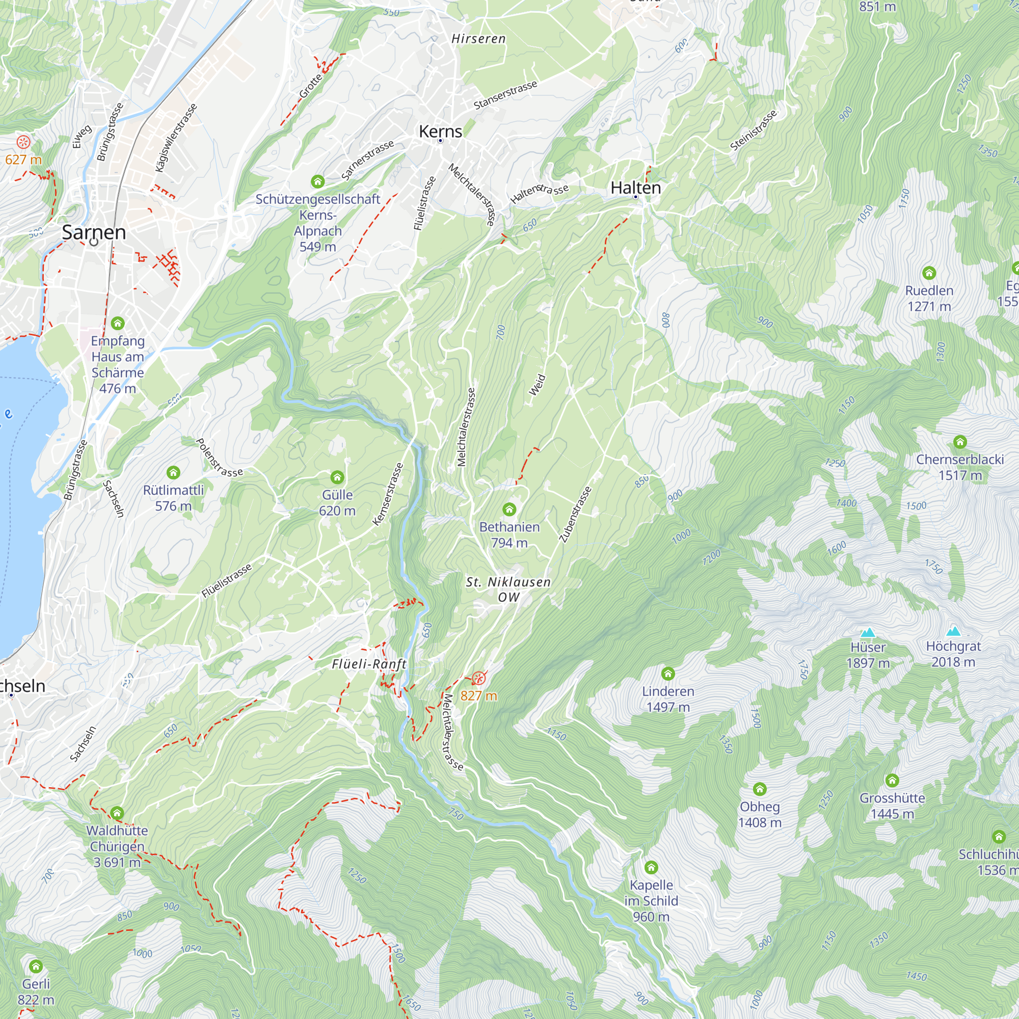 Bethanien map
