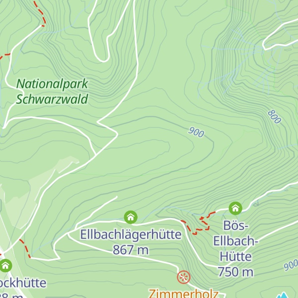 Map of Hechliskopf