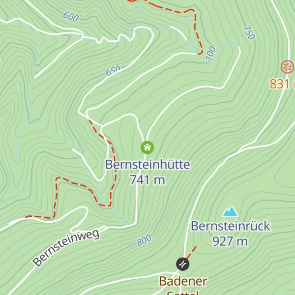 Map of Bernsteinhütte
