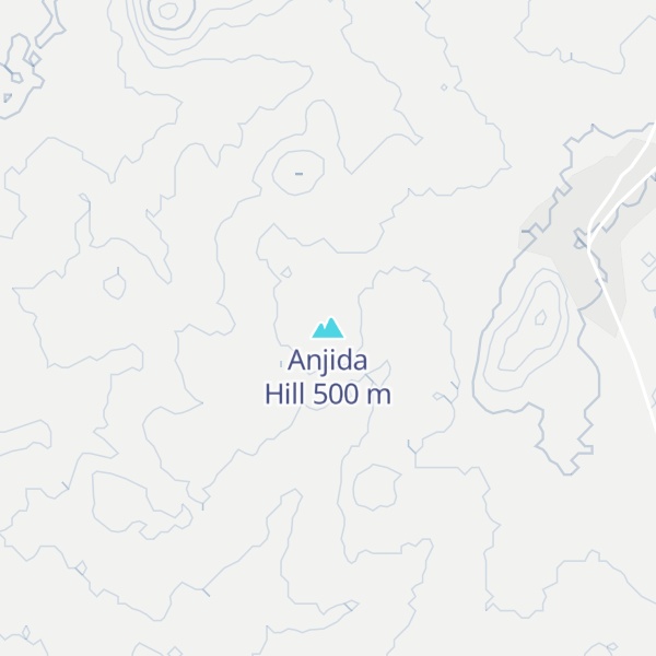 Map of Anjida Hill
