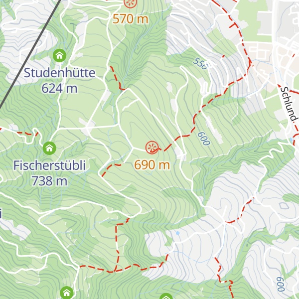 Map of Boutique Hotel Himmelrich