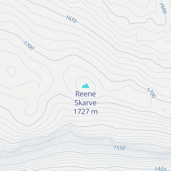 Map of Reene Skarve