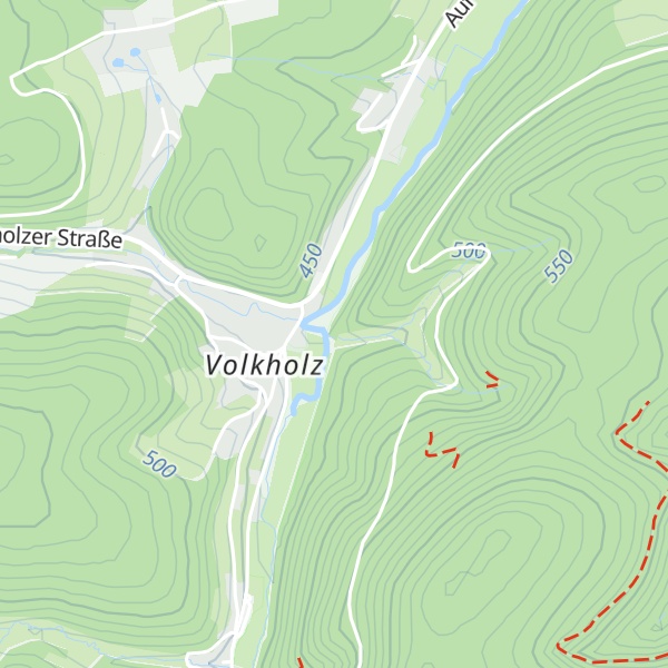 Map of Osterbachhütte