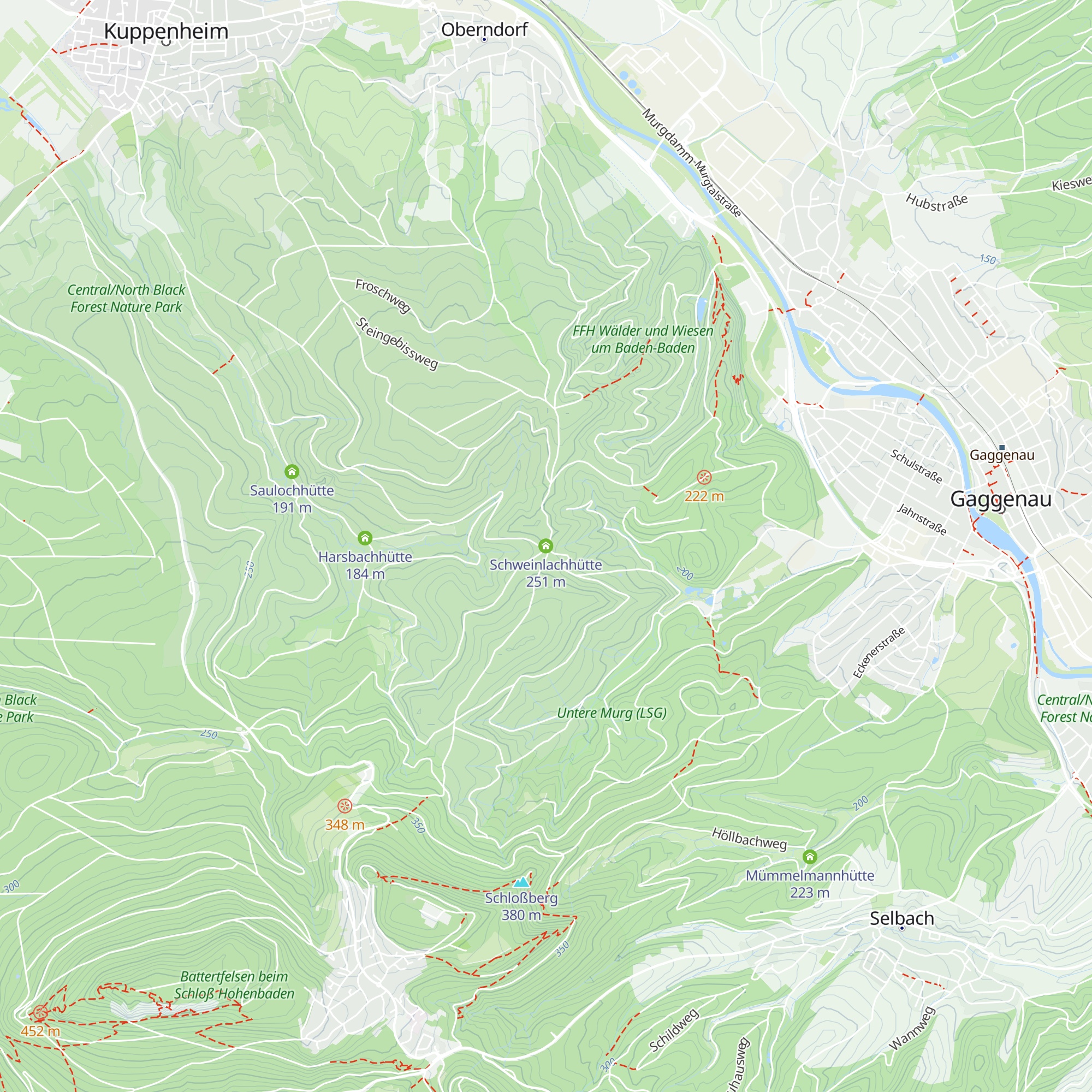 Schweinlachhütte map