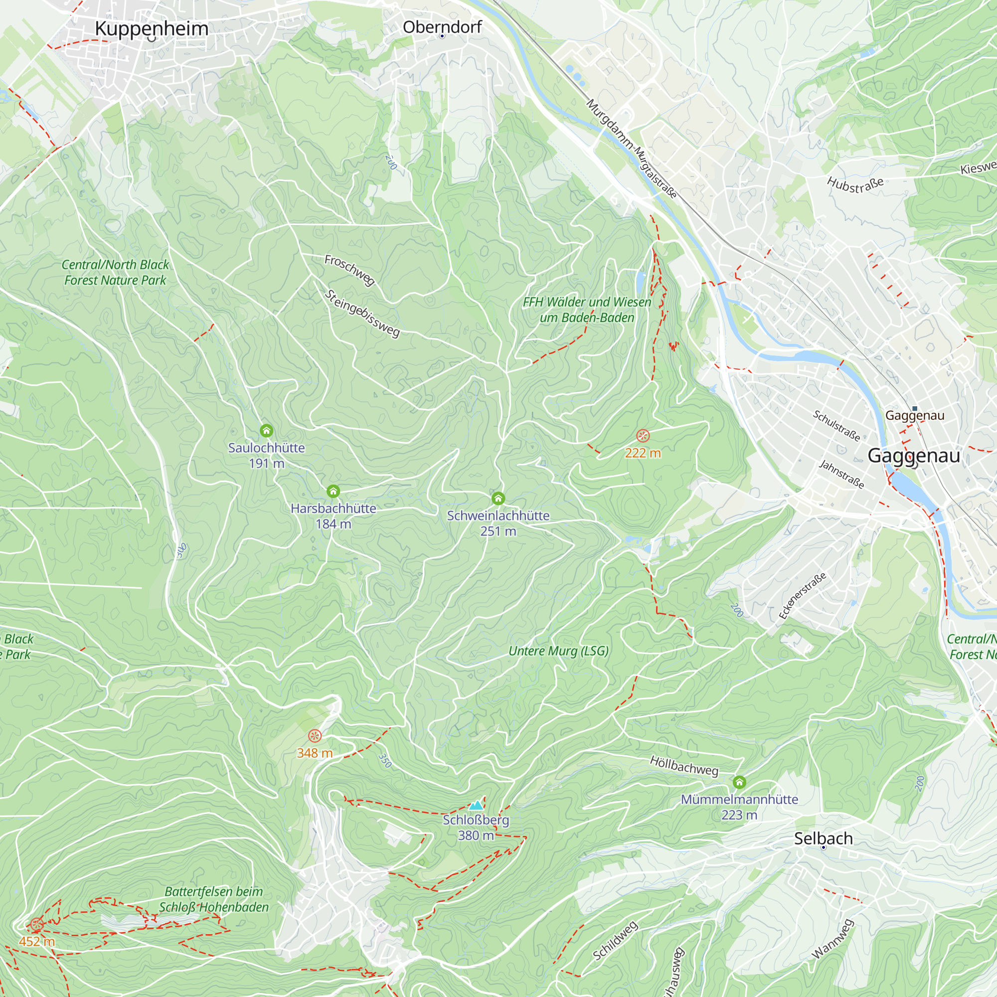 Schweinlachhütte map