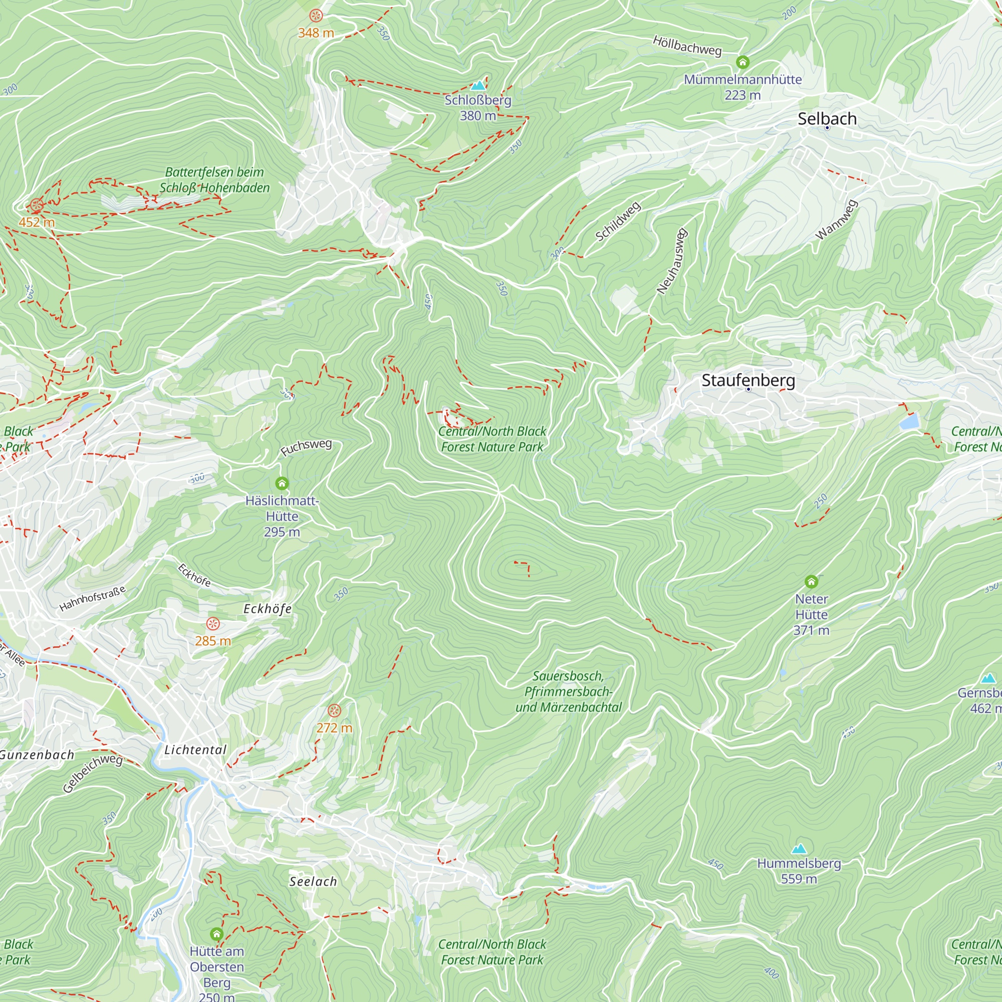 Fee-Schlapper-Hütte map