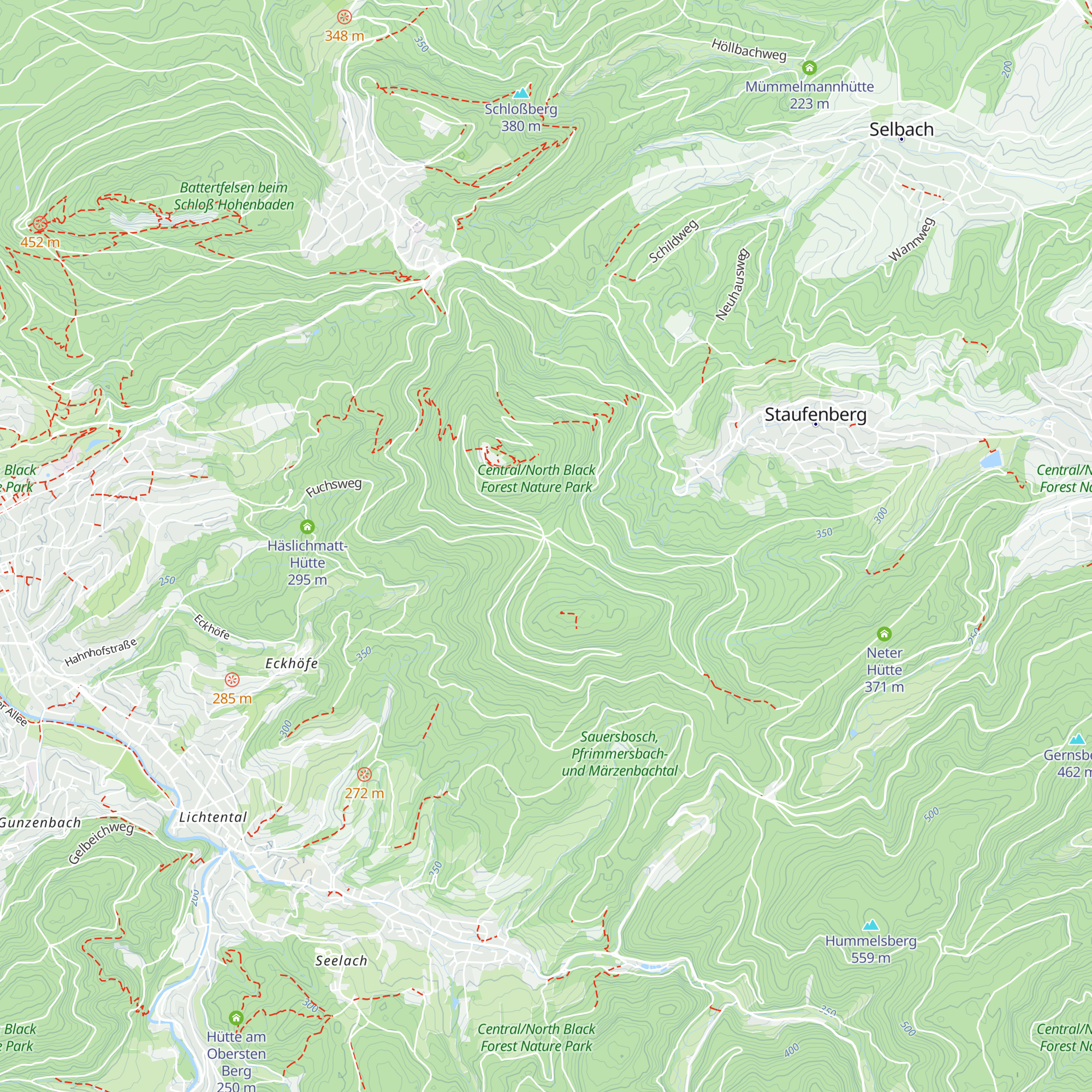 Fee-Schlapper-Hütte map