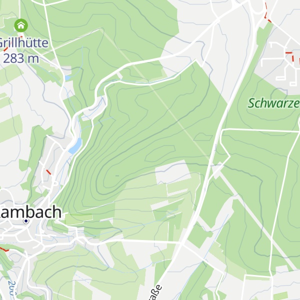 Map of Kitzelberg