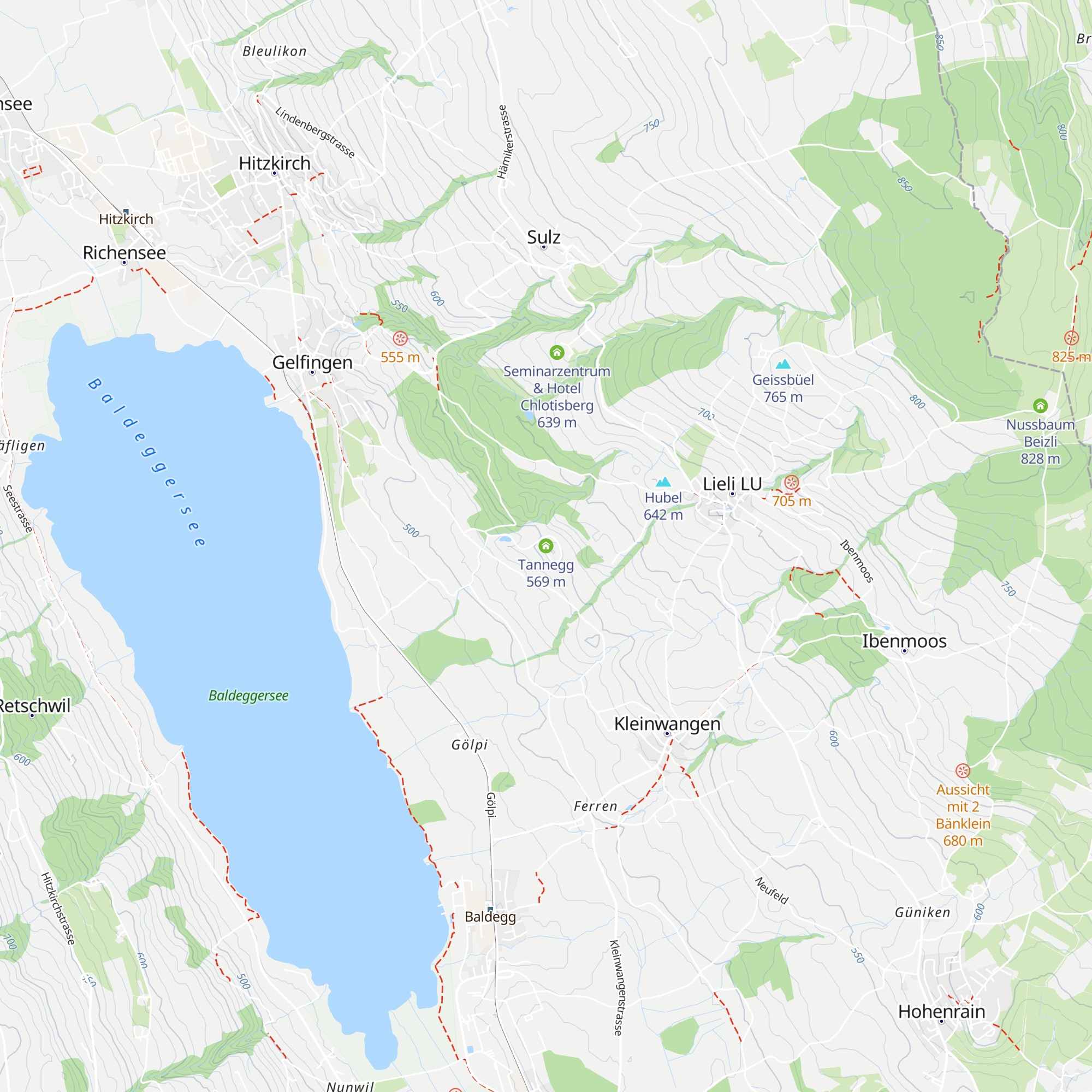 Tannegg map