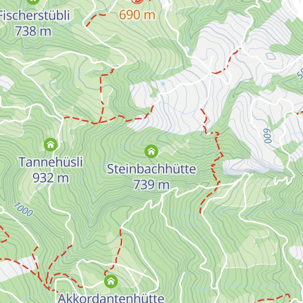 Map of Steinbachhütte