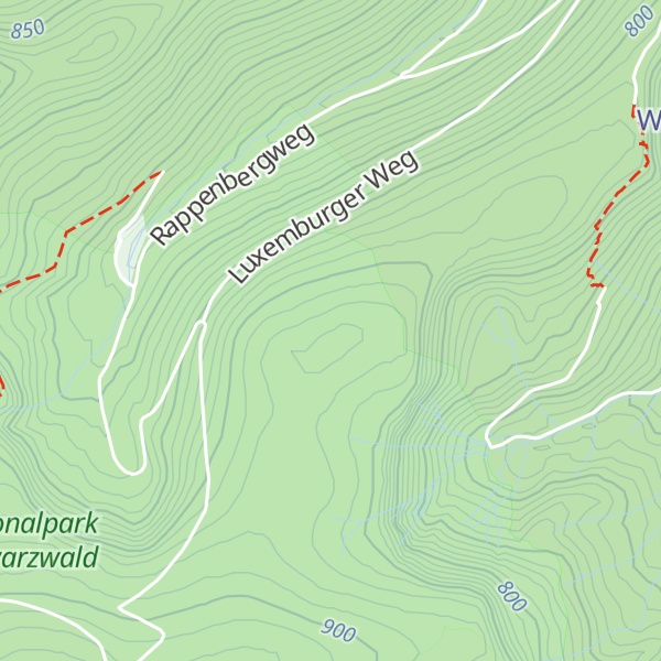 Map of Rappenberg