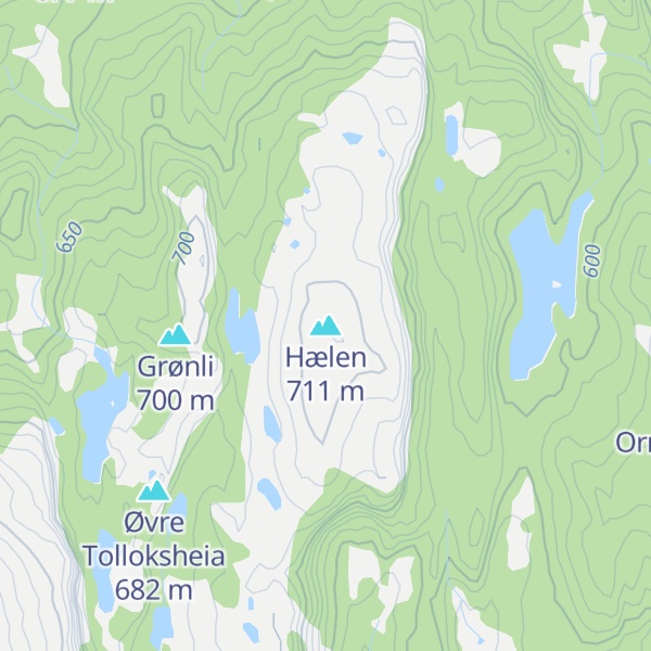 Map of Hælen