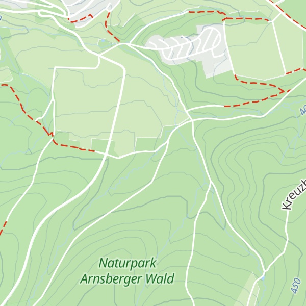 Map of Bermecke-Hütte